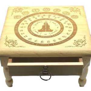 12x 12" Pendulum altar table