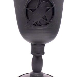 7 5/8" Pentagram & Bird chalice