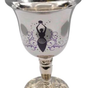 4 3/4" Goddess of Earth chalice stainless steel