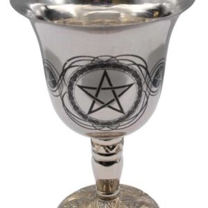 4 3/4" Pentagram chalice stainless steel
