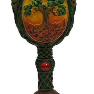 Tree of Life chalice 7 1/4"