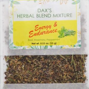15gms Energy & Endurance smoking herb blends