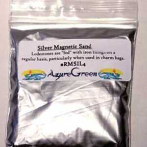 1 Lb Silver Magnetic Sand (Lodestone Food)