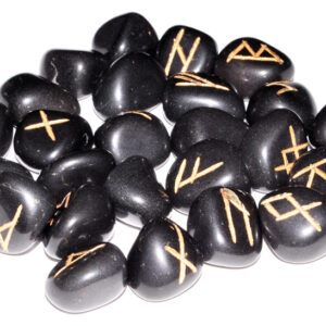 Agate, Black rune set