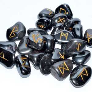 Hematite rune set