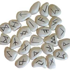 White Resin rune set