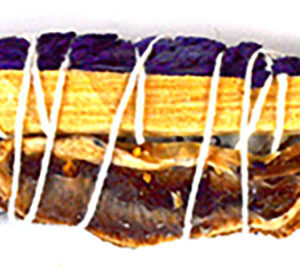 4" White Sage, Lavender, Palo Santo & Lemon Slice Florida water smudge stick