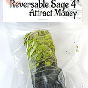 4" Attract Money reversable smudge stick
