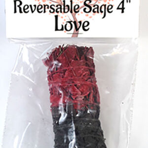 4" Love reversable smudge stick