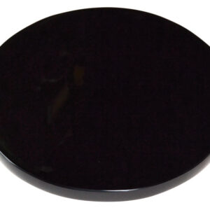 6" Black Obsidian scrying mirror