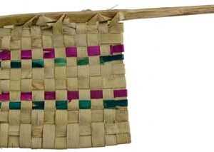 smudge Hand Fan 6 1/2" x 4"