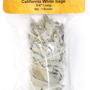 White Sage smudge stick 5-6"