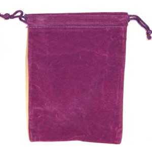 Purple Velveteen Bag