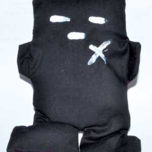 Black Voodoo Doll   5"