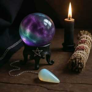 Rainbow Fluorite Sphere 40mm