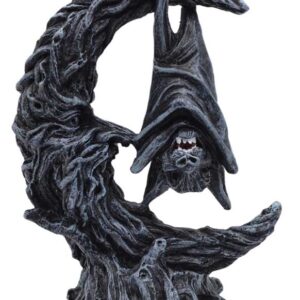 5 1/4" Bat Hanging on Moon