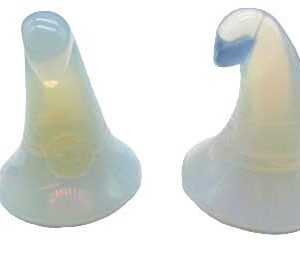 (set of 2) 1 3/4" Witch's Hat Opalite