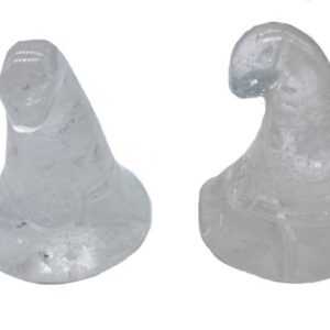 (set of 2) 1 3/4" Witch's Hat Crystal