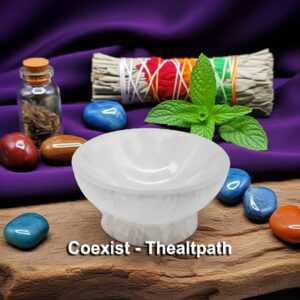 Selenite Stand Bowl