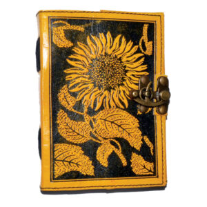 Sunflower Leather Journal