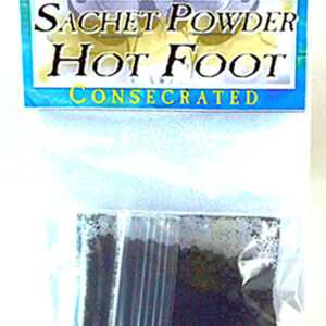 .5oz Hot Foot sachet powder consecrated