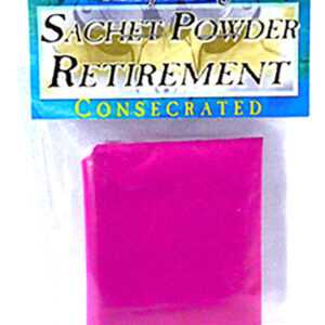 .5oz Retirement sachet powder consecrated