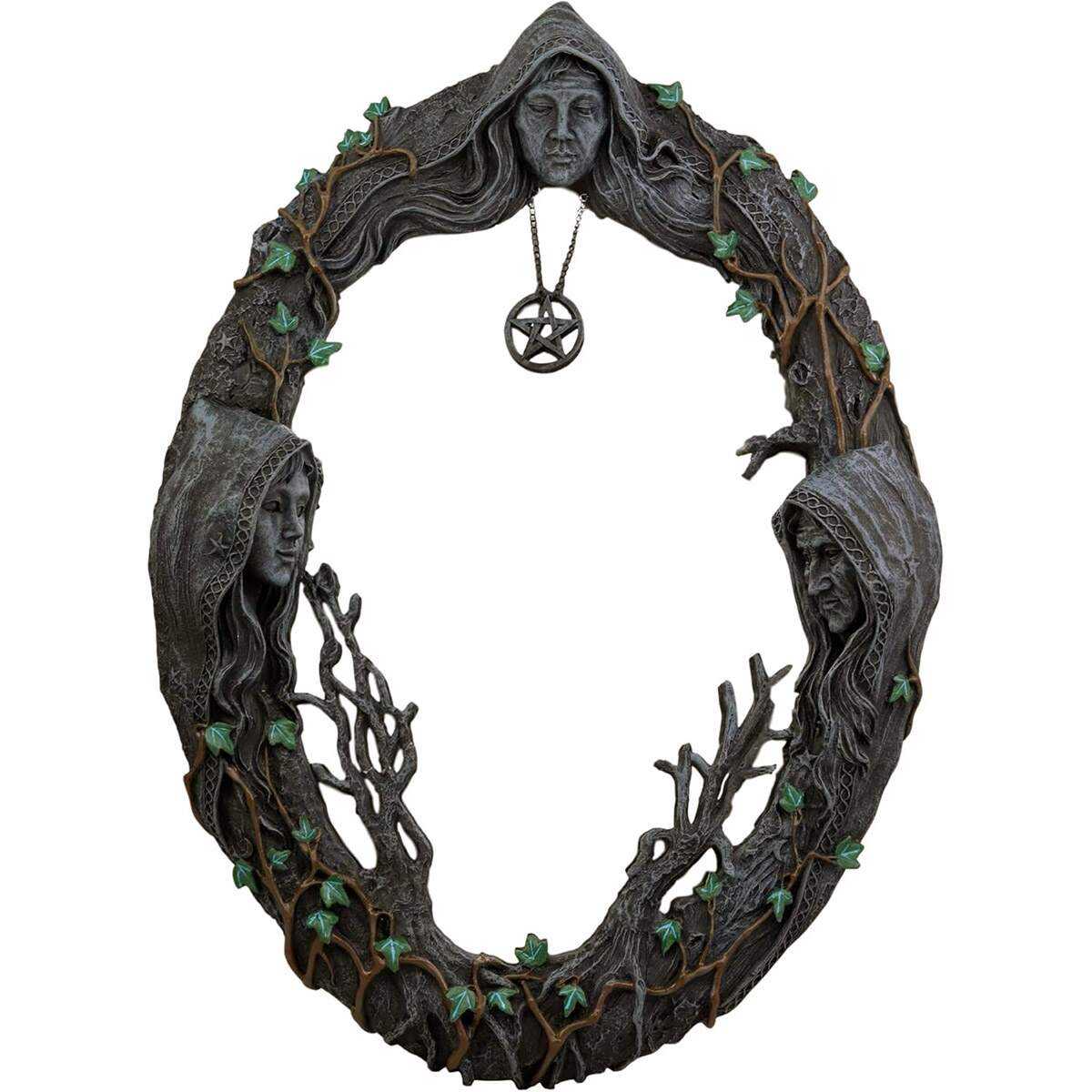 maiden mother crone mirror large