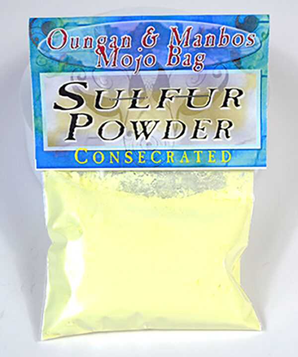 Sulfur powder (Pollio De Azufre) concerated