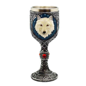 white wolf chalice