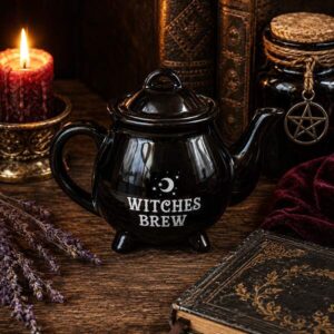 witches brew tea pot
