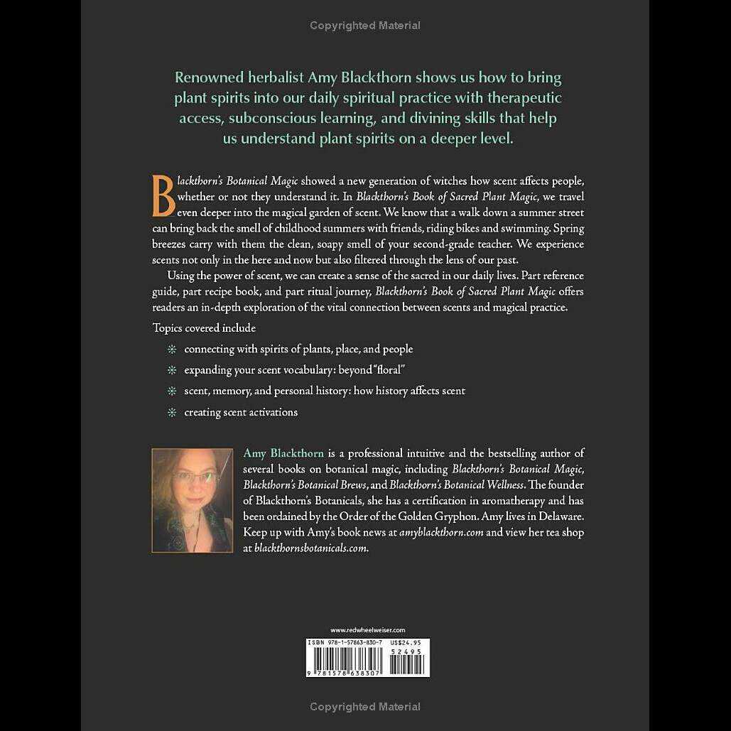 Blackthorn’s Sacred Plant Magic About Amy Blackthorn