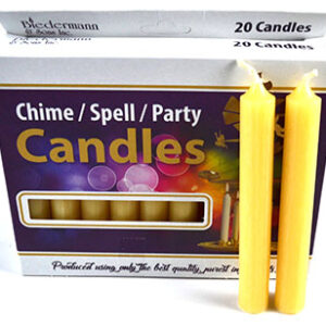 1/2" Ivory Chime candle 20 pack