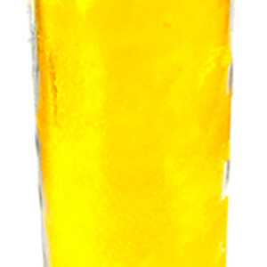 Yellow 14-day jar candle