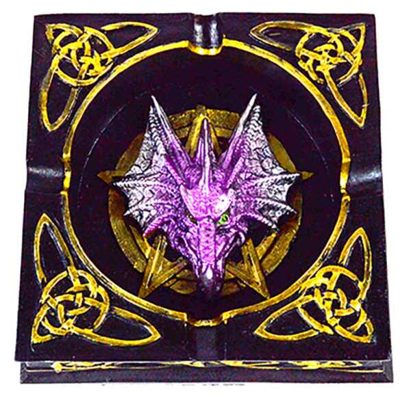 4 3/4" Dragon ashtray