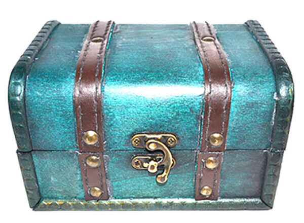 Green Antique Wood Box