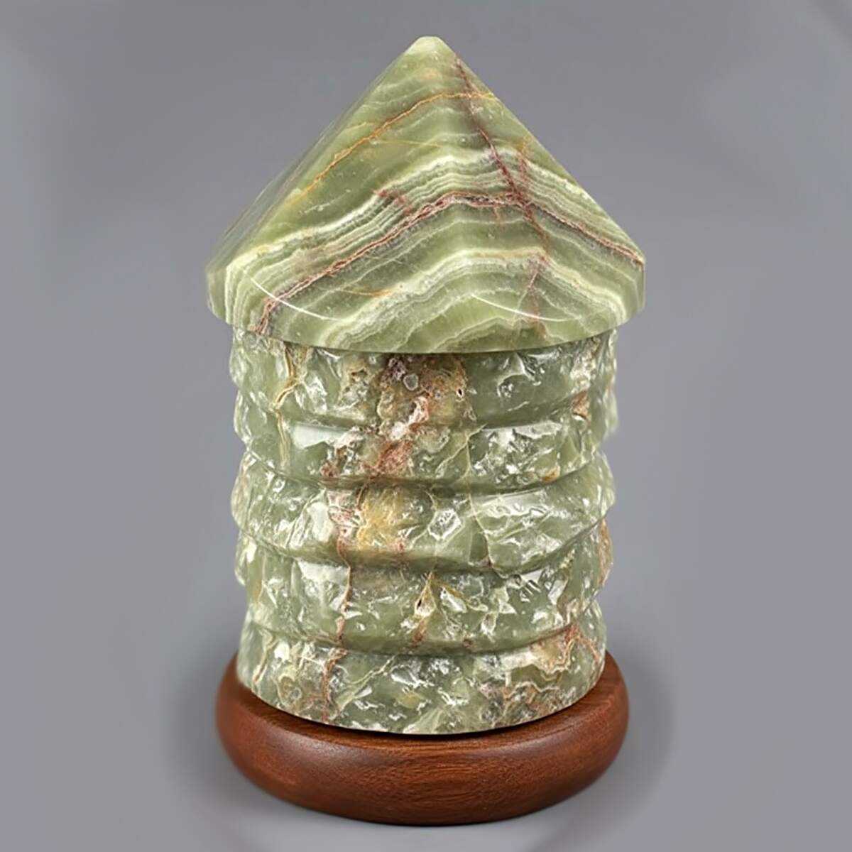 Green Onyx Lamp stock item