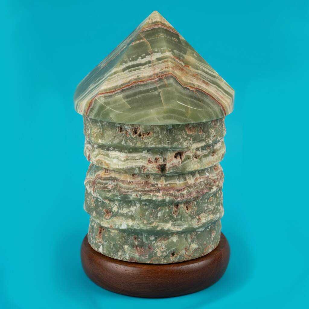 Green Onyx Lamp