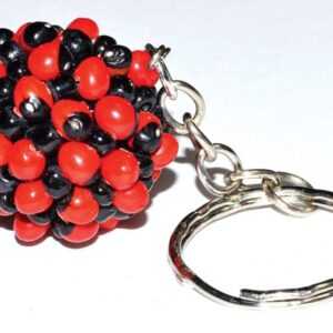 Huayruro protection key ring
