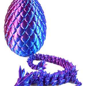 Purple Dragon Egg (3D printed)