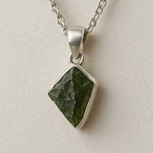 moldavite pendant