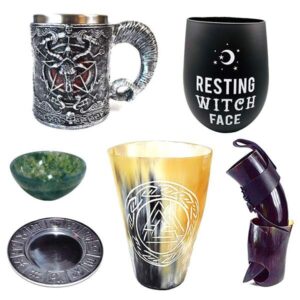bowls and mugs for pagans
