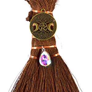 Decorated Witches Broom