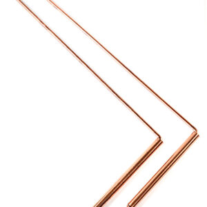 (set of 2) 9 1/4" x 4 1/2" copper Drowsing Rod