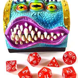 3" x 4" Monster Box gaming dice