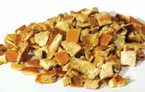 Orange Peel cut 2oz  (Citrus sinensis)