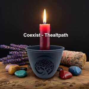 Tree of Life Bowl candle holder and bowl