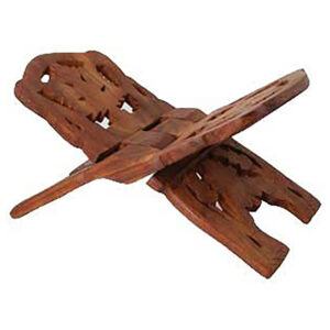 Wooden book holder