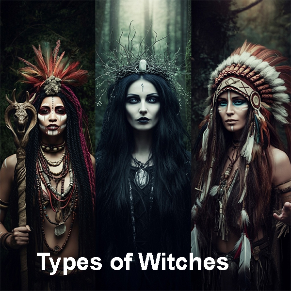 types of witches around the world types of witches