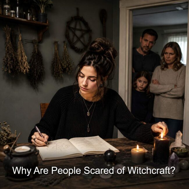 why are people scared of witchcraft today
