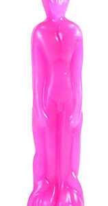 8" Pink Male candle